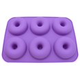 thumbnail image 2 of Non-stick Cake Dessert Silicone Mold Cake Tool Doughnut Molds Baking Tools, 2 of 5