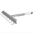 thumbnail image 2 of Rev-A-Shelf Sidelines CSWBRSL-14-SC-1 14 Inch Swivel Belt Rack, Satin Chrome, 2 of 4