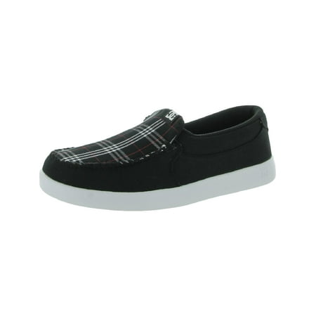 

DC Womens Villain 2 Plaid Slip On Loafers