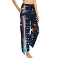 thumbnail image 3 of Kdxio Women's Comfy Stretch Solar SystemPrint Drawstring Pajama Pants-XX-Large, 3 of 9