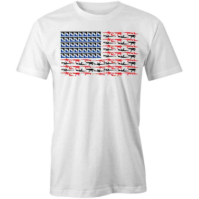 American flag shop gun shirt