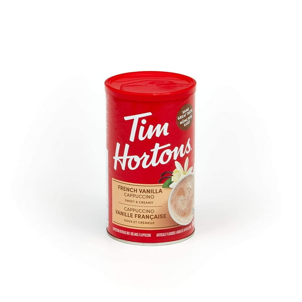 Tim Hortons Instant Cappuccino, French Vanilla, 16 Ounce