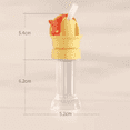 thumbnail image 3 of Kids Water Bottle Conversion Cap, Spill-Proof Portable Sippy Spout Lid with Straw, 3 of 6