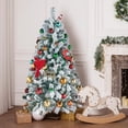 thumbnail image 2 of Árbol de Navidad Yaheetech, abeto cubierto de nieve, 1,4 m, con 340 puntas, 2 of 7