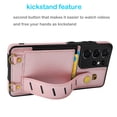 thumbnail image 4 of Tiflook For Samsung Galaxy S21 Wallet Case PU Leather Wristlet Card Holder Slot Carrying [Crossbody Strap] Purse Cover Rose Gold, 4 of 7