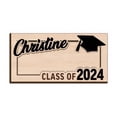 thumbnail image 2 of Soporte de dinero de graduación 2024 Inteprter de madera negro, 2 of 6