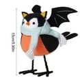 thumbnail image 3 of Halloween Standing Bird Statue,suitable for use in the dark or at night, the light up in glass cloche is the addition to your Halloween decorations indoor, 3 of 8