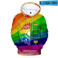 thumbnail image 1 of New Free LGBT Flag Hoodies Sweatshirt For Lesbian Gay Pride Colorful Clothes For Gay Home r Gay Friendly LGBT Equity, 1 of 5