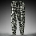 thumbnail image 2 of Hpapadks Mens Casual Pants Basic Fleece Elastic Waist Camouflage Print Joggers Sweatpants Mens Slacks Grey XXL, 2 of 3