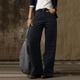 thumbnail image 4 of Pantalón perfecto Gibobby para dormitorio mujer vaqueros pierna ancha negro S, 4 of 5