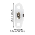 thumbnail image 2 of HEALEEP 20pcs Screen Window Roller Nylon White for Sliding Doors and Windows, 2 of 8