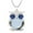Gray, variant on Jewelry Korean Cute Crystal Owl Pendant Necklace Vintage Long Necklaces Mother's Day Birthday Anniversary Gifts for Mom Of The Day