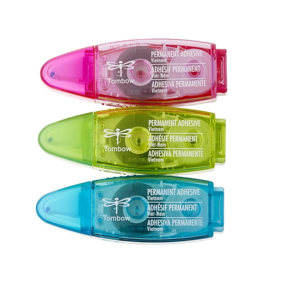 Tombow Mini Power Glue Tape Runners, 12 Packs: 3 ct. (36 total)
