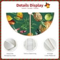 thumbnail image 5 of Kll Vegan Christmas Tree Skirt 30",Party Decorations Farmhouse For Christmas Decorations Holiday Party, 5 of 8