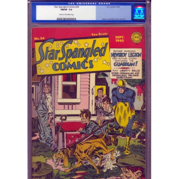 Star Spangled Comics #24 - CGC 7 Comic Book