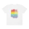 thumbnail image 2 of Grunge Pride: Rainbow Flag Comfort Colors 1717 T-Shirt Tee, 2 of 3