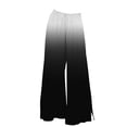thumbnail image 4 of Yanyanz Womens Pants Dressy Casual, Women's Pants, Womens Wide Leg Palazzo Pants Boho Floral 2025 Summer Beach Culottes Flowy Casual Trousers for Vacation, Wide Leg Pants Women Black 2XL, 4 of 4