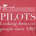 thumbnail image 3 of CafePress - Pilots Looking Down People T Shirt - Mens Tri-blend T-Shirt, 3 of 4