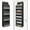 Original Black, variant on General Gray Over Door Organizer with 4 Large Clear Pockets, Neutral Hanging Door Storage for Closet, Bathroom, Bedroom, Dorm, Nursery, Toys, Toiletries