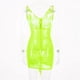 thumbnail image 2 of Gibobby Lencería para sexo Vestido de fiesta de mujer para mujer Bod-ycon Mesh Party Neon Sheer Mini Beach Summer(Verde, S), 2 of 5