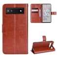 thumbnail image 4 of Flip Case for Google Pixel 6A 5G All-in-One Wallet Multifunctional Folio Flip Cover with Card Holder and Detachable Wrist Strap, 4 of 5