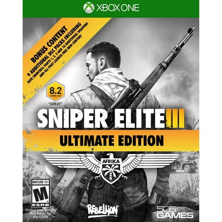 Sniper Elite III Ultimate Edition, 505 Games, XBOX One, (Best Xbox 1 Fighting Games)
