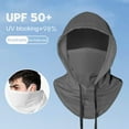 thumbnail image 4 of Yesbay Summer Cooling Balaclava Anti UV Sunlight Great Breathability Elastic Full Head Cover Men Women Cycling Motorcycle Fishing Hood, 4 of 8
