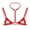 Red, variant on Sexy Lingerie For Plus Size Women Sexy Lingerie For Women Long Lace Robes Pajamas ValentinesHeart Two PiecePajama Skirt Plus Size Micro Bikini One Piece Lace BodysuitMesh DressSee Through Sleeveless C