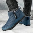 thumbnail image 6 of YLYL Men Winter Boots Classic Pointed Toe Winter Waterproof Slip Resistant Cold Weather Shoes, 6 of 8