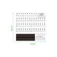 thumbnail image 2 of Transparent Piano Keyboard Stickers Practice Music Note Chart Removable Decal 54/61/88 Keys, 2 of 5