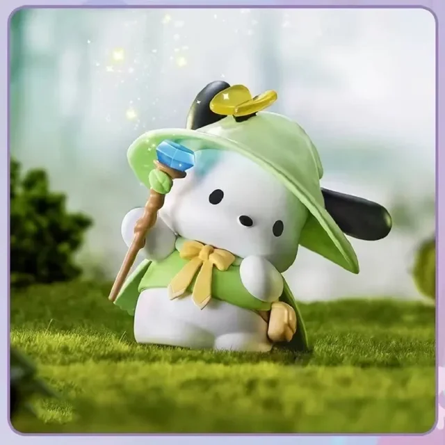 Figura de acción de la serie My Melody Cinnamoroll de Miniso Kuromi Magic Story, bolsa sorpresa, modelo lindo, juguete coleccionable para fanáticos
