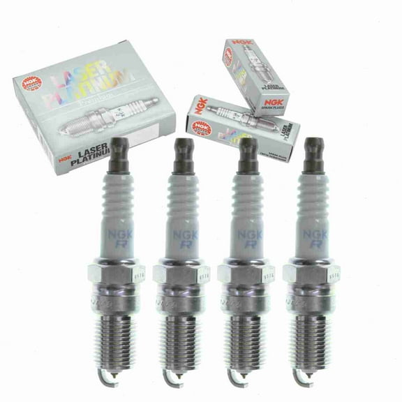 4 pc NGK 5598 Laser Platinum Spark Plugs for 5092 APP103 APP103DP2 AWSF22F PT16EPR13 Q6RTPP-13 SP495 Ignition Wire Secondary Fits select: 1999-2003 FORD F150, 2003-2007 FORD FOCUS
