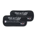 thumbnail image 2 of Curad IRONMAN Hot or Cold Reusable Compress, Reusable Ice Pack for Injuries, Small Compress is 5" x 10.8", 2 Count, 2 of 5