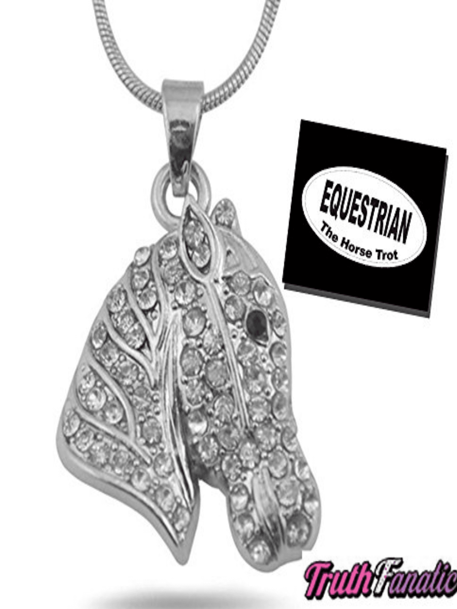 Equestrian Jewelry Silver Horse Fashion Accessories Adults, Women