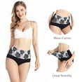 thumbnail image 3 of 5-Pack Women's High Waist Tummy Control Panties Cotton Underwear No Muffin Top, 3 of 7