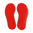 thumbnail image 1 of 1 par de marcadores de piso para niños Puntos de alfombra de piso Educación física preescolar suministros de entrenamiento sensorial sin deslizamiento Pie, 1 of 8
