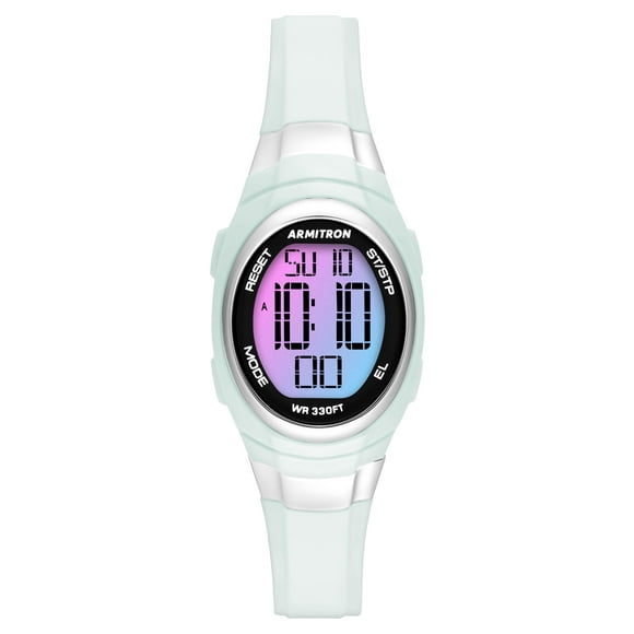 Armitron Sport Reloj Cronógrafo Digital Para Mujer Con Correa De Resina 45/7034