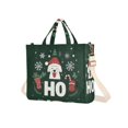 thumbnail image 7 of FORMRS Womens Corduroy Tote Bag Crossbody Shoulder Handbag with Pocket, Christmas Dog, 7 of 7