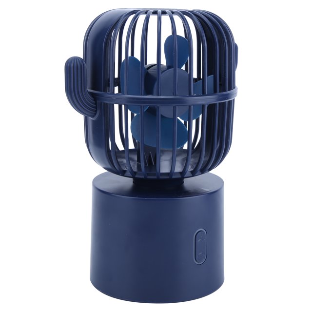 Desk Fan, Small 3 Speed Mini Fan USB Rechargeable Quiet For Office For Home For Travel ANGGREK No