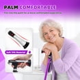 thumbnail image 3 of BigAlex Folding Walking Cane with Dual LED Lights, Adjustable Height Lightweight Walking Stick with Stable Rubber Base and Carrying Bag for Men Women and Seniors, 3 of 7