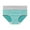 Green, variant on yunLCZ Women's Cotton Underwear High Waist Women's Briefs Breathable Mid Waist Plus Size Underpants