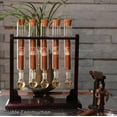 thumbnail image 2 of Yippzo Cigar Flavor Injector Humidifier, Cigar Infuser Glass Tube Kit Humidor with Handmade DIY Cigars Aromatherapy Base Display for Men Cigars Lovers, 2 of 8