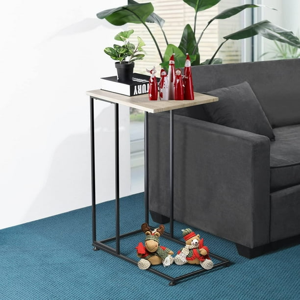 Dodensha Sofa End Side Table TV Tray Tables Living Room Snack