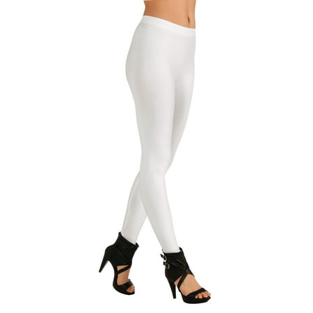 Mid Waist White Cotton Leggings, Casual Wear, Slim Fit at Rs 399