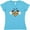 Aqua, variant on Inktastic Valentine's Day Bumble Bees Women's V-Neck T-Shirt