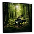 thumbnail image 2 of Designart "Serenade In The Piano Forest I" Music Floater Framed Wall Decor, 2 of 5
