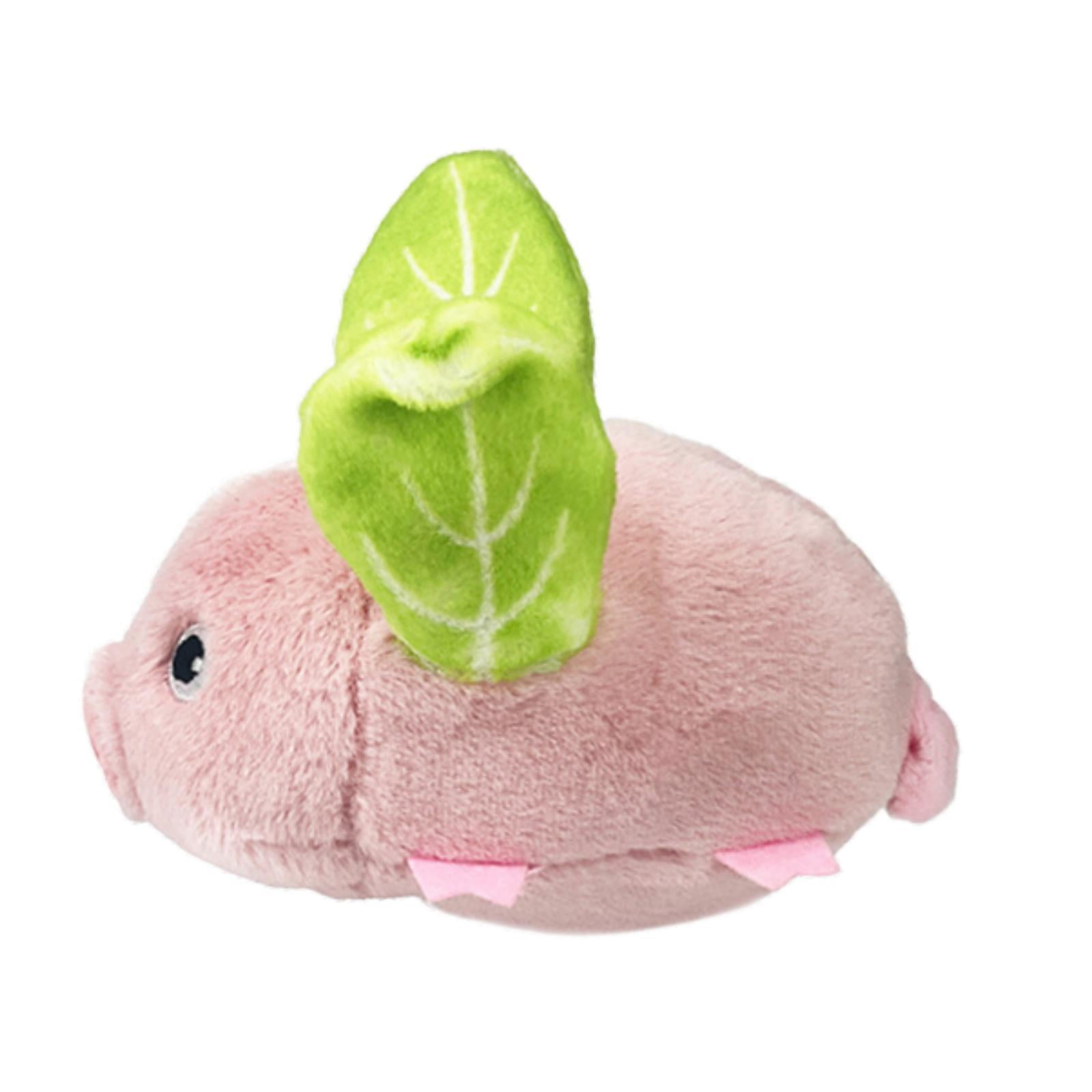 Interactive Cat Toy Plush Toy Kitten Toy Automatic Simulated Pig for Indoor Cats Entertainment and Enrichment