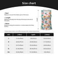 thumbnail image 4 of Uemuo Tropical Plants Pattern Workout Tank Tops for Women Breathable Moisture-wicking tank top Sleeveless Running Loose Fit Yoga Tops Active Shirts Sports Gym Exercise, 4 of 9