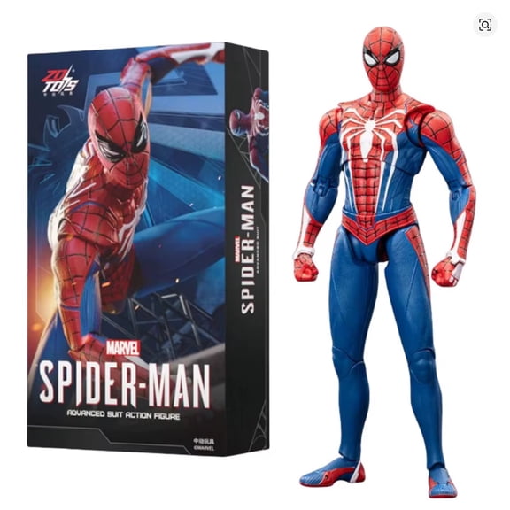 ZD Toys 1/10 Scale Gamerverse Spiderman Advanced Suit Collector Action FIgure