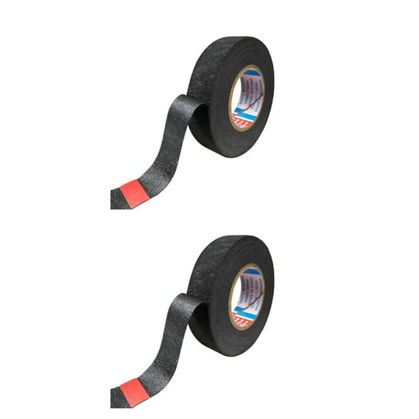 Kenally 15M Insulation Tapes Heat-resistant Adhesive Cloth Protection Sticky Protective Loom Vehicular Stickers Harness Vehicle Negro 15mmx15m 2piezas